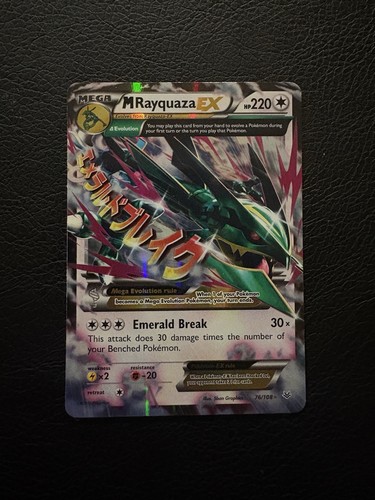 Pokemon tcg rayquaza ex - pokemon, m