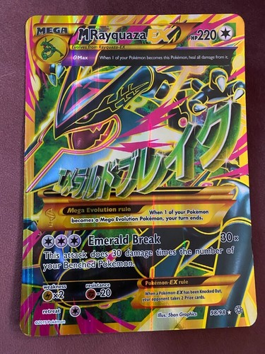 Mega rayquaza shiny full - ex,