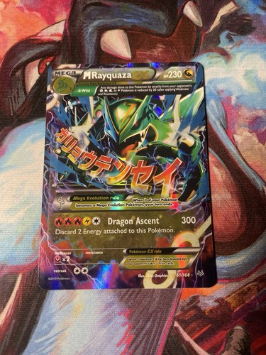 Carta pokemon rayquaza - carta,