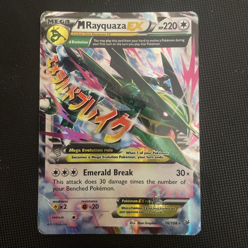 Pokémon rayquaza 076 108 - rayquaza, ex