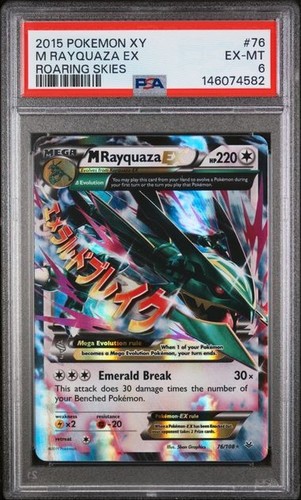 Psa mega rayquaza - psa, ex-mt