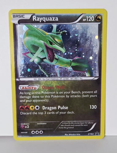 Rayquaza xy64 holo - rare,