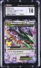 CGC 10 M RAYQUAZA EX 76