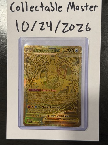 Mega rayquaza 141 103 - ex, oro