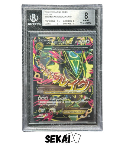 Pokemon bgs rayquaza ex - bgs, m